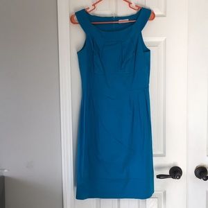 Turquoise Calvin Klein dress